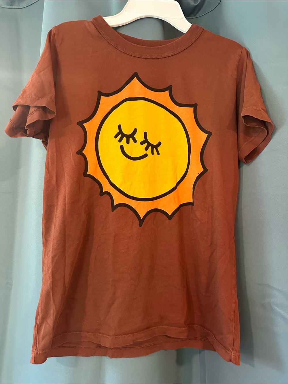 Big Bud Press Brown Tee with Sun